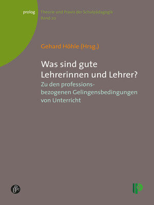 cover image of Was sind gute Lehrerinnen und Lehrer?